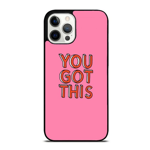 You Got This - Motivational Quote on Pink iPhone Case - Picture 1 of 1